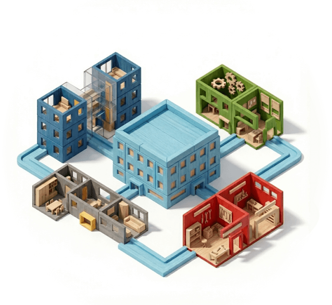 Plataforma L4R - Dashboard principal de gestão habitacional